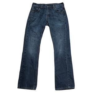 Levi’s Men’s 527 Slim Bootcut Jeans Dark Wash 30x32 Y2K Western Casual